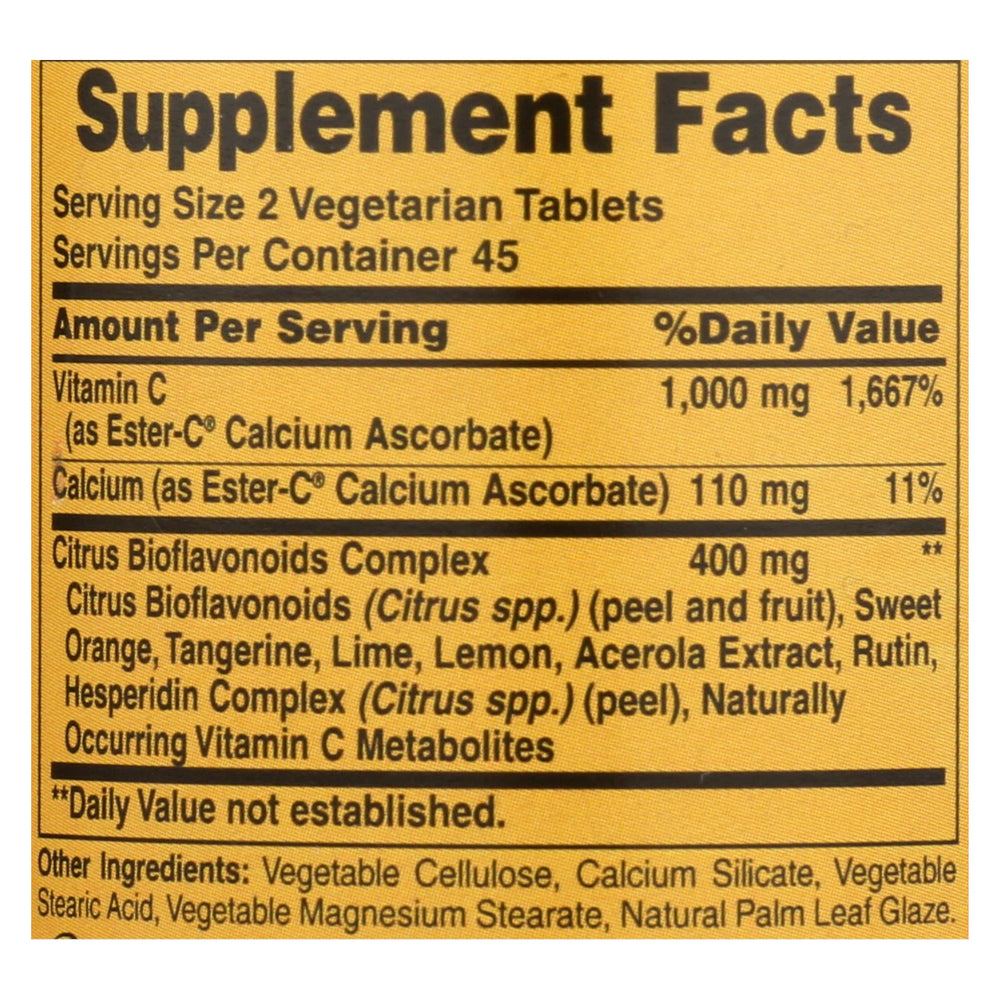 
                  
                    American Health - Ester-c With Citrus Bioflavonoids - 500 Mg - 90 Vegetarian Tablets
                  
                
