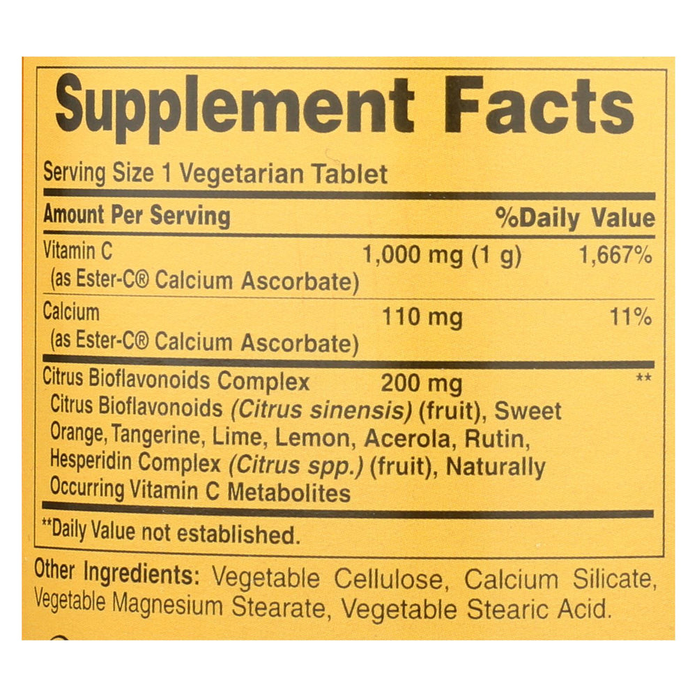 
                  
                    American Health Ester-c With Citrus Bioflavonoids, 1000 Mg, 180 Vegetarian Tablets
                  
                