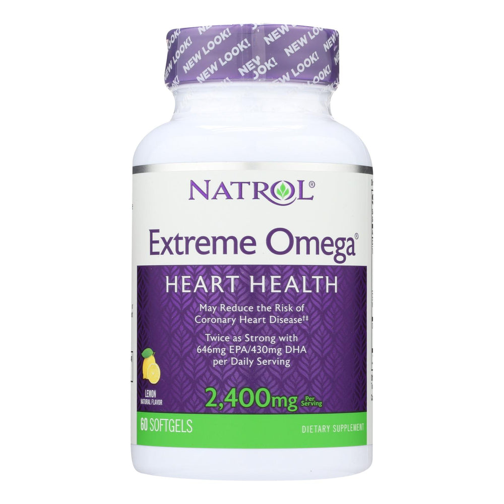 Natrol Extreme Omega 1200 Mg - 60 ct