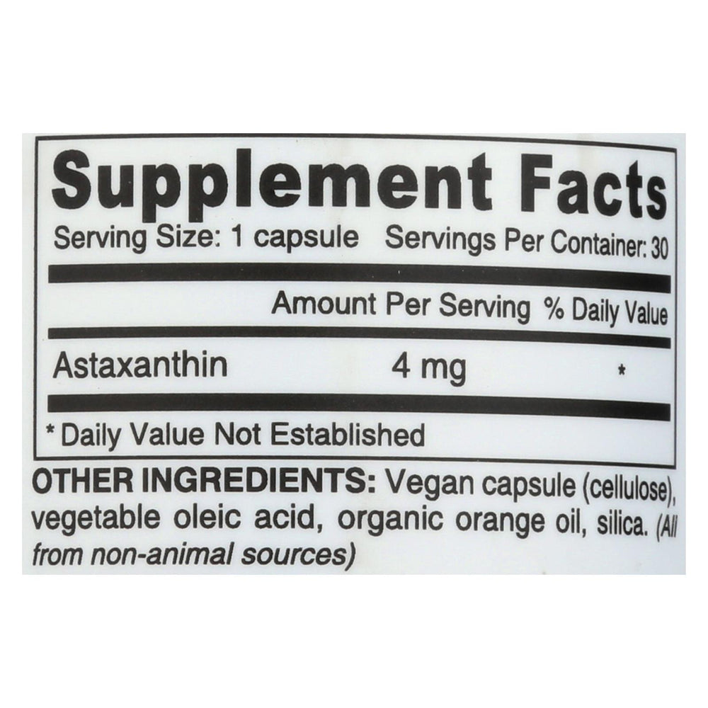 
                  
                    Deva Vegan Vitamins Astaxanthin Super Antioxidant, 4 Mg, 30 Capsules
                  
                