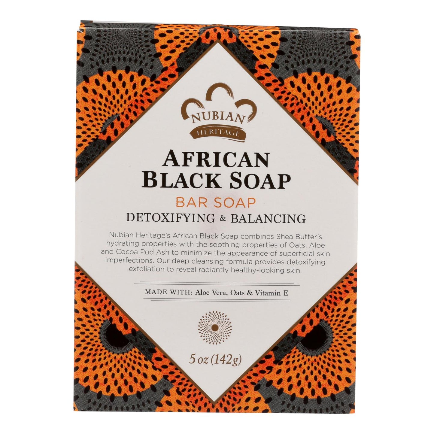 
                  
                    Nubian Heritage Bar Soap African Black, 5 Oz
                  
                