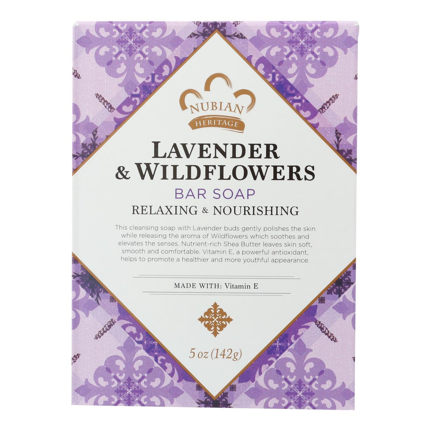 
                  
                    Nubian Heritage Bar Soap Lavender And Wildflowers, 5 Oz
                  
                
