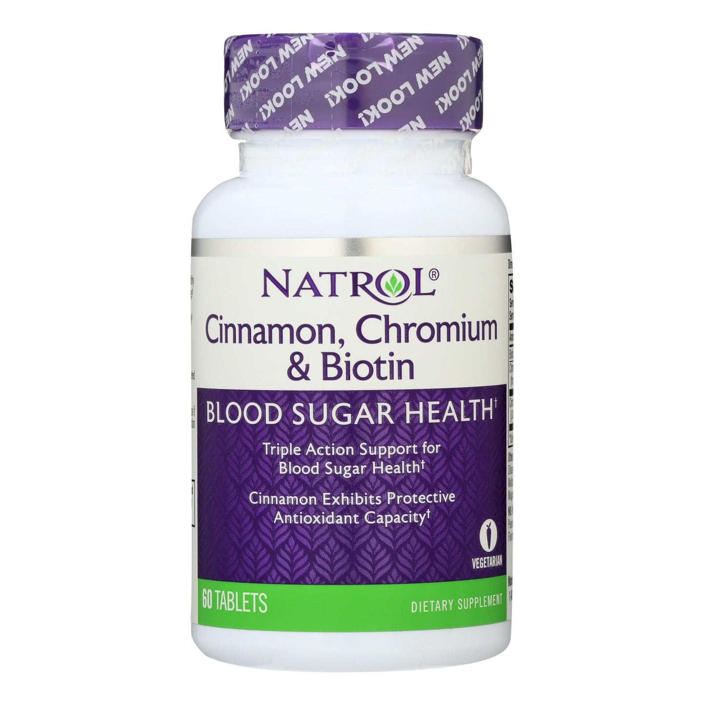 
                  
                    Natrol Cinnamon Biotin Chromium - 60 Tablets
                  
                