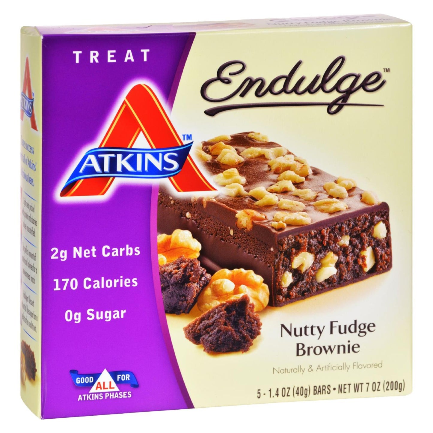 
                  
                    Atkins Endulge Bar Nutty Fudge Brownie, 5 Bars
                  
                