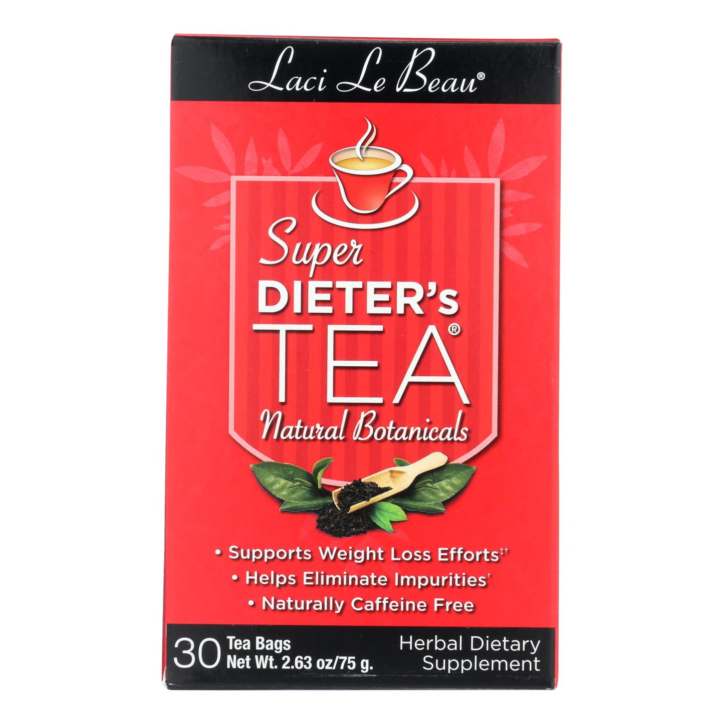 
                  
                    Laci Le Beau Super Dieter's Tea All Natural Botanicals, 30 Tea Bags
                  
                
