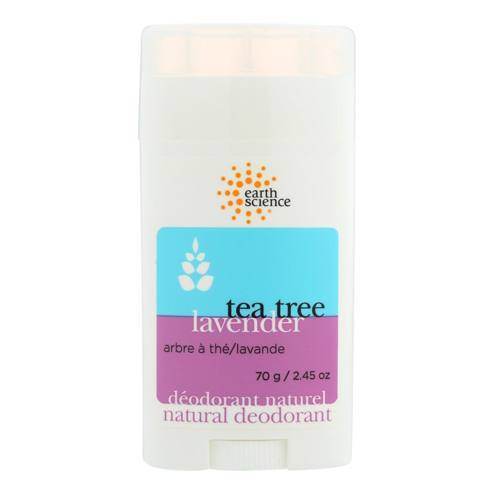 Earth Science Tea Tree & Lavender Deodorant - 2.5 oz.