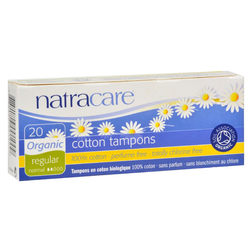 
                  
                    Natracare 100% Organic Cotton Tampons Regular, 20 Tampons
                  
                