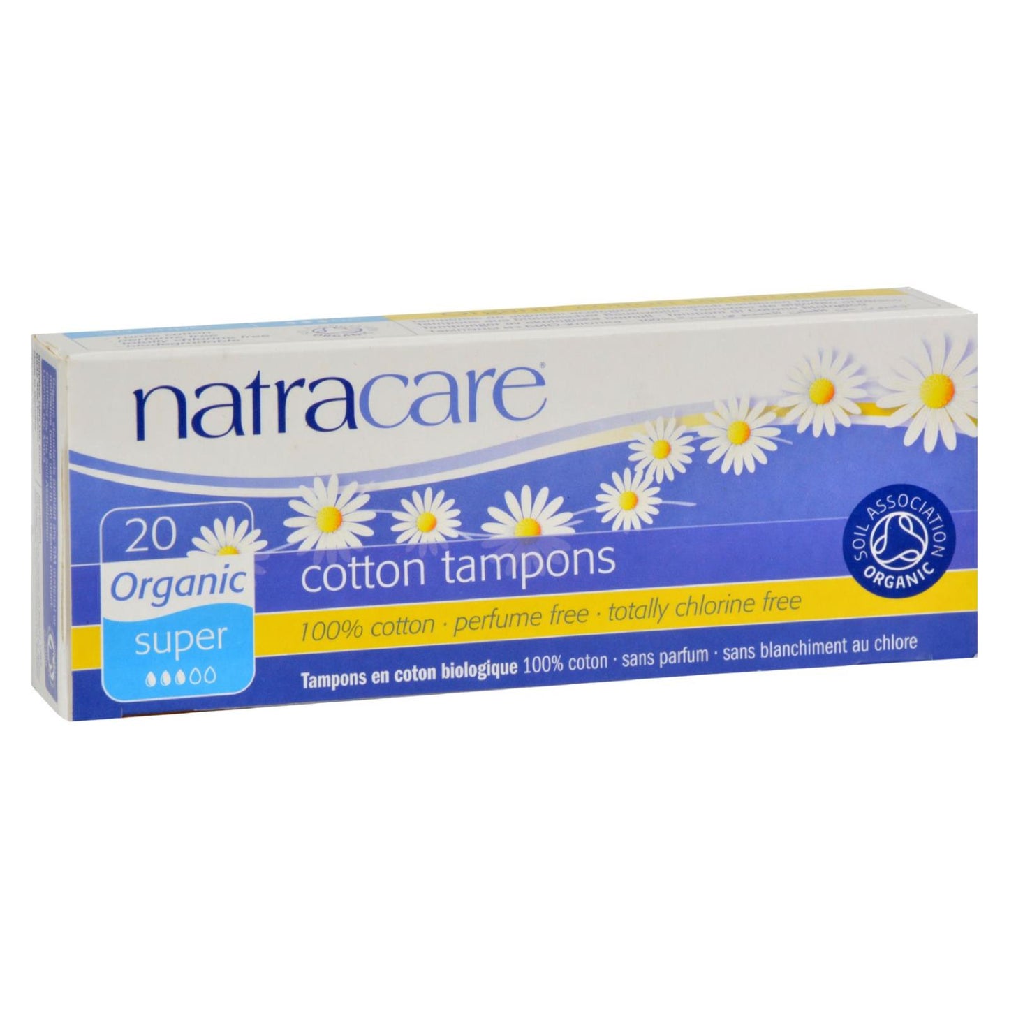 
                  
                    Natracare 100% Organic Cotton Tampons Super, 20 Tampons
                  
                