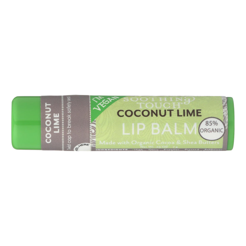 
                  
                    Soothing Touch Lip Balm Organic Coconut Lime - 0.25 oz. (Pack of 12)
                  
                