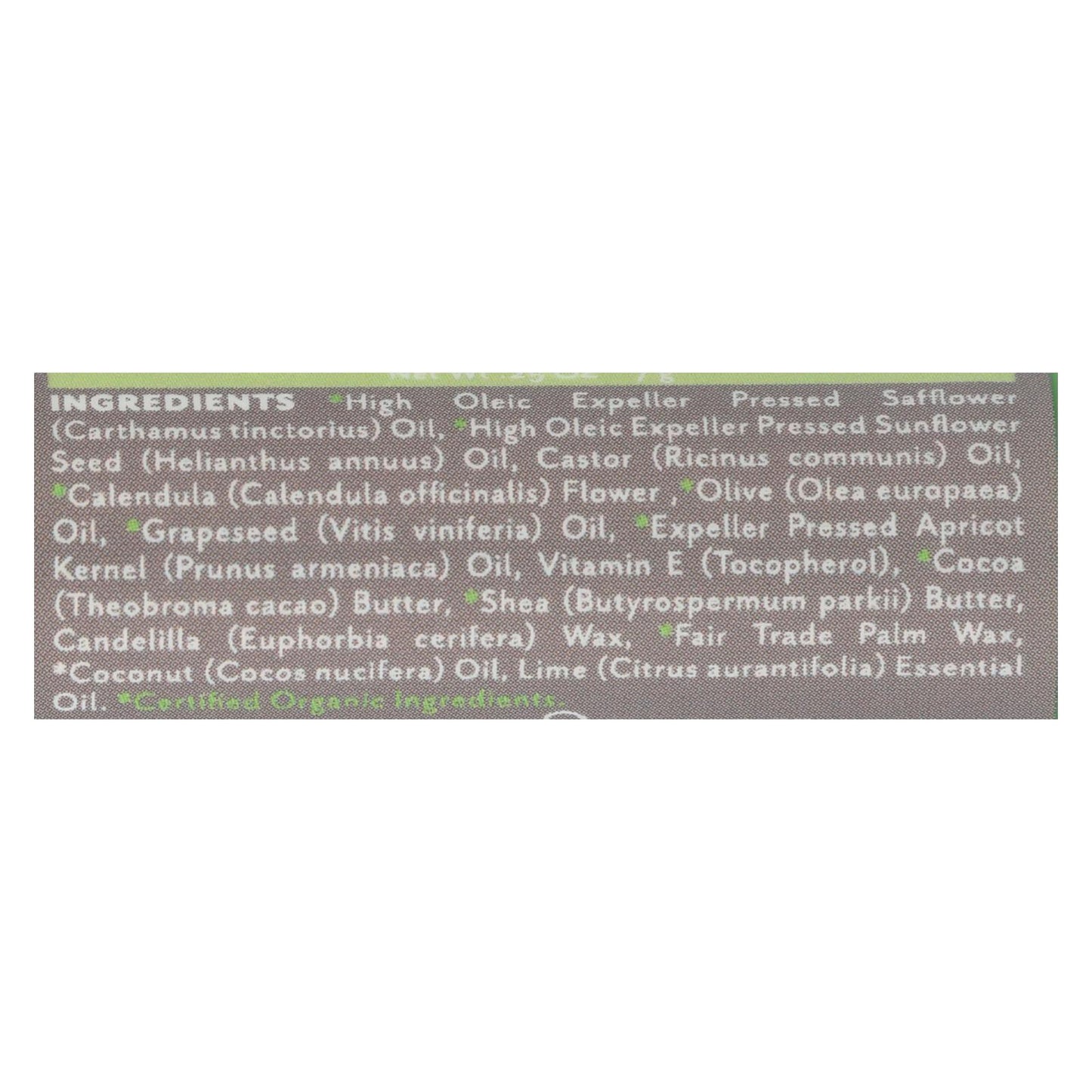 
                  
                    Soothing Touch Lip Balm Organic Coconut Lime - 0.25 oz. (Pack of 12)
                  
                