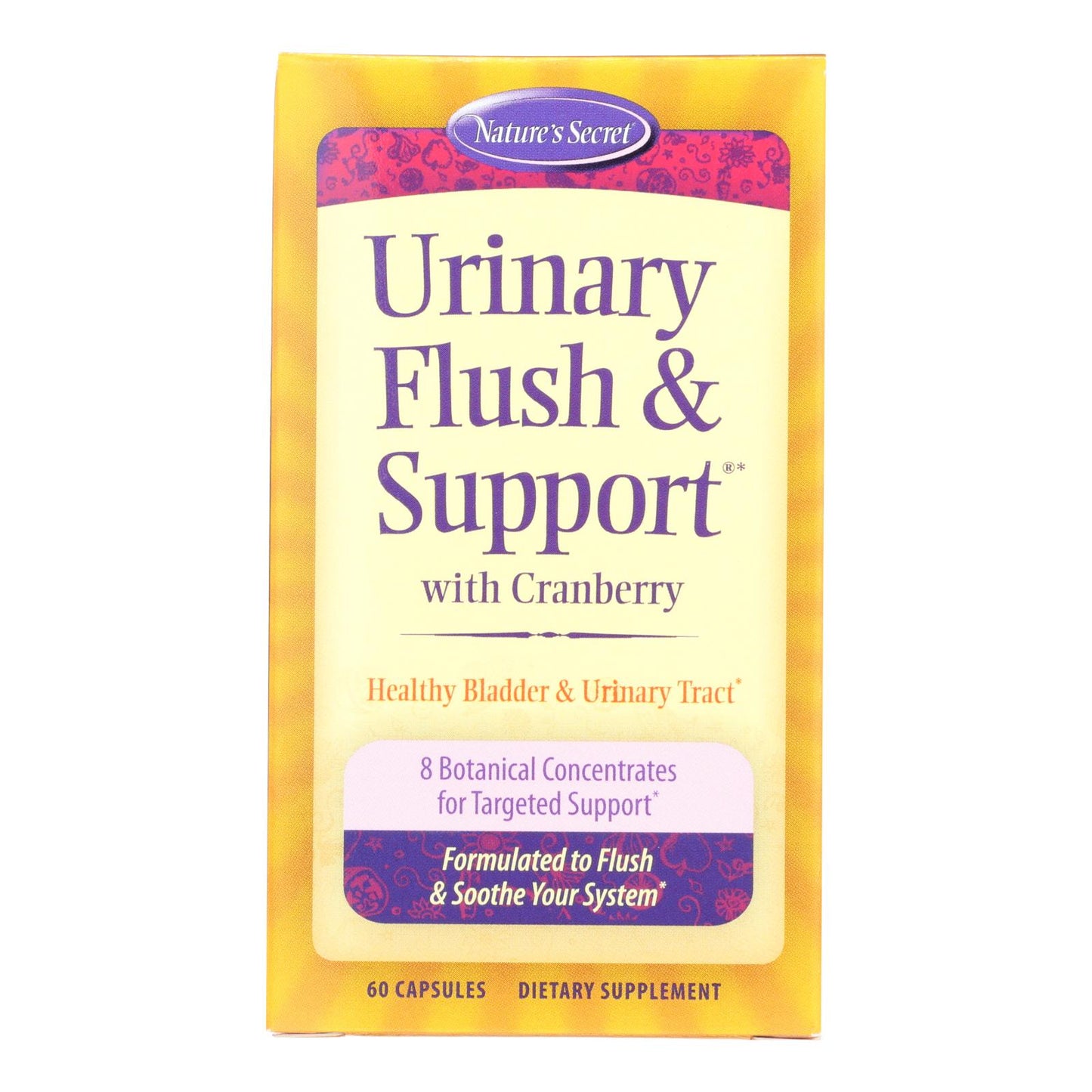 
                  
                    Nature's Secret Urinary Cleans And Flush With Cranberry Extract, 60 Capsules
                  
                