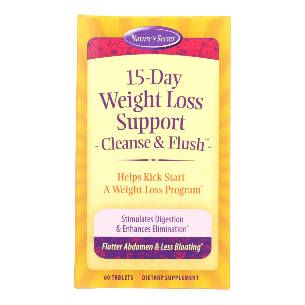 Nature's Secret 15 Day Diet And Cleansing Plan, 60 Tablets