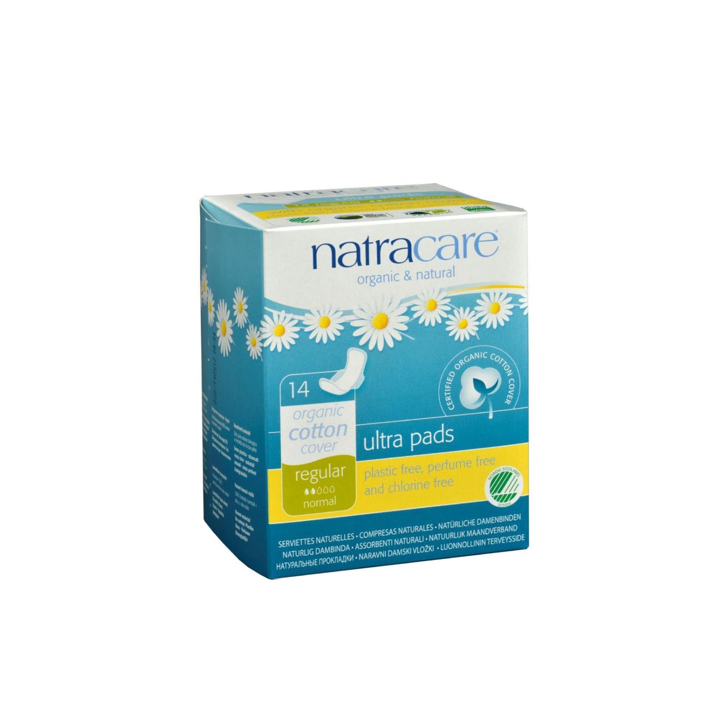 
                  
                    Natracare Natural Ultra Pads W-wings Regular W-organic Cotton Cover,  14 Pack
                  
                