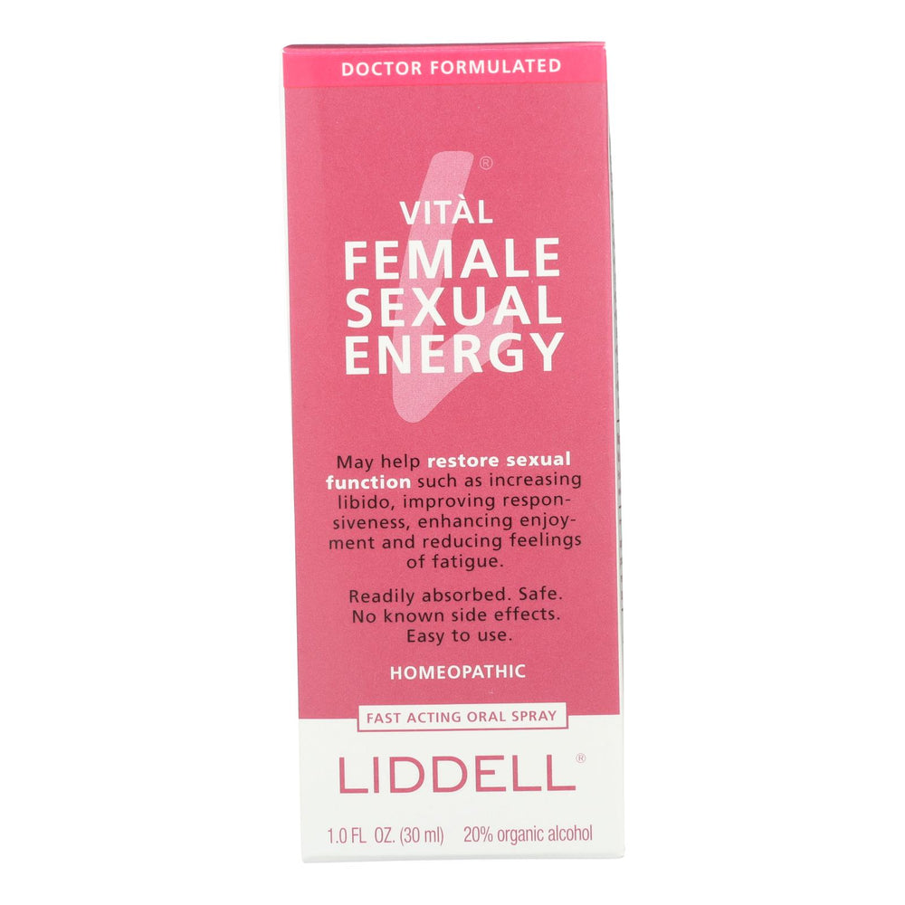 Liddell Homeopathic Female Sexual Energy Spray, 1 Fl Oz