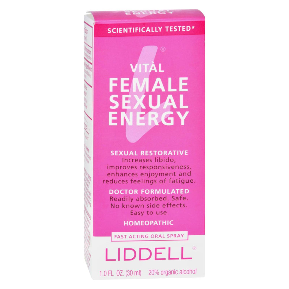 
                  
                    Liddell Homeopathic Female Sexual Energy Spray, 1 Fl Oz
                  
                