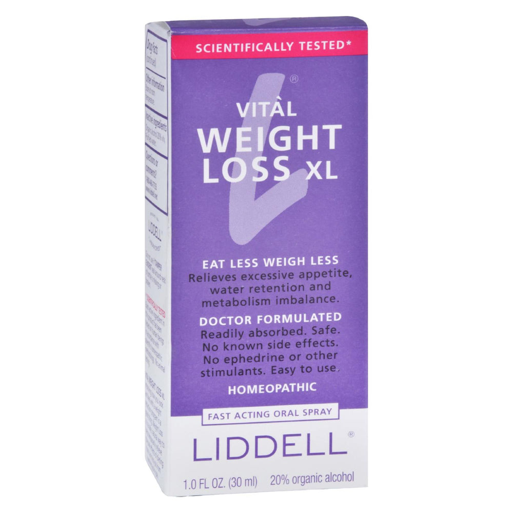 Liddell Homeopathic Weight Loss Xl, 1 Fl Oz
