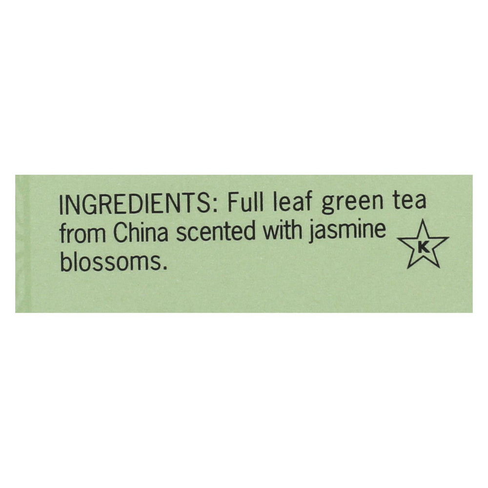 
                  
                    Smith Teamaker Green Tea, Jasmine Slvr Tp, Case Of 6, 15 Bags
                  
                