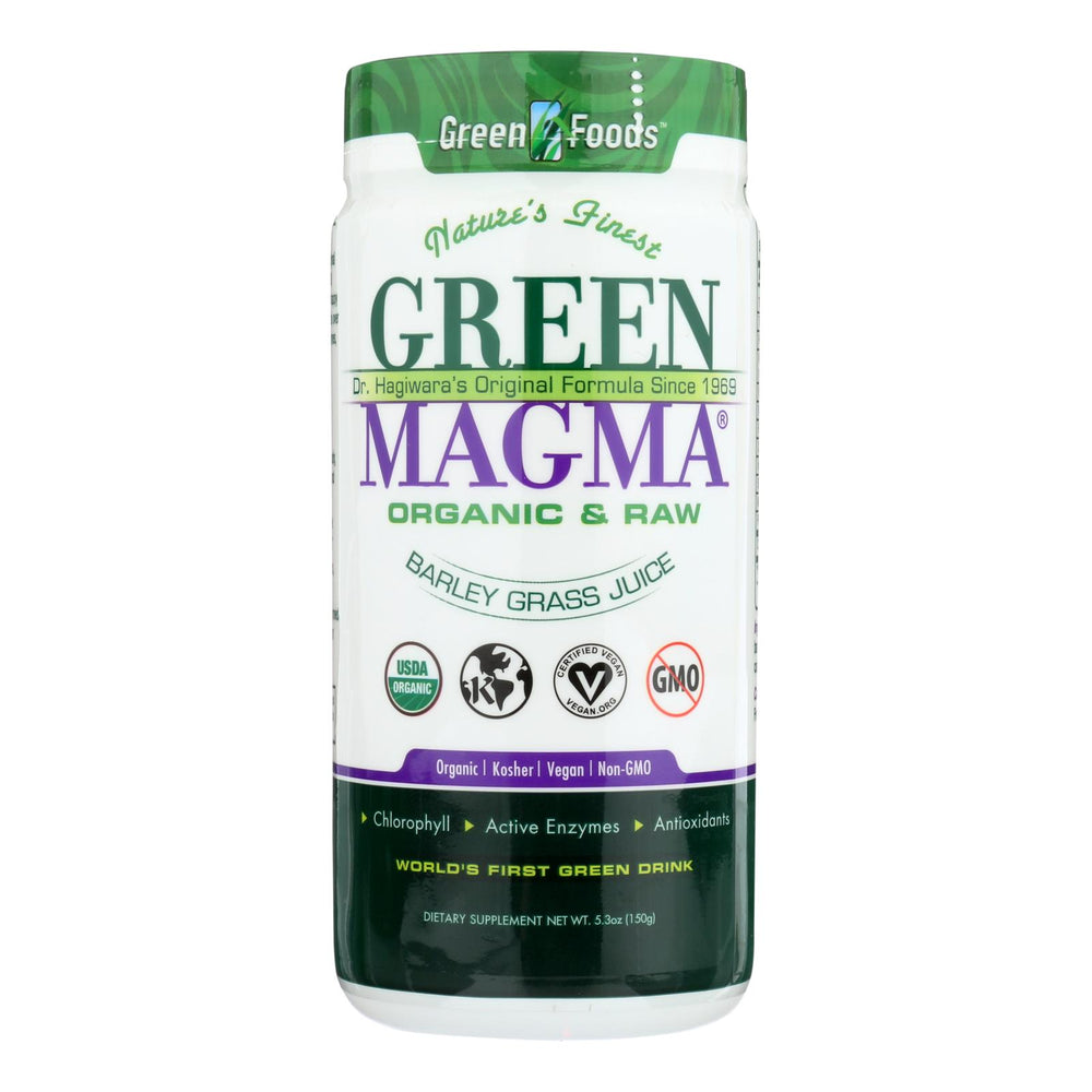 
                  
                    Green Foods Dr Hagiwara Green Magma Barley Grass Juice Powder, 5.3 Oz
                  
                