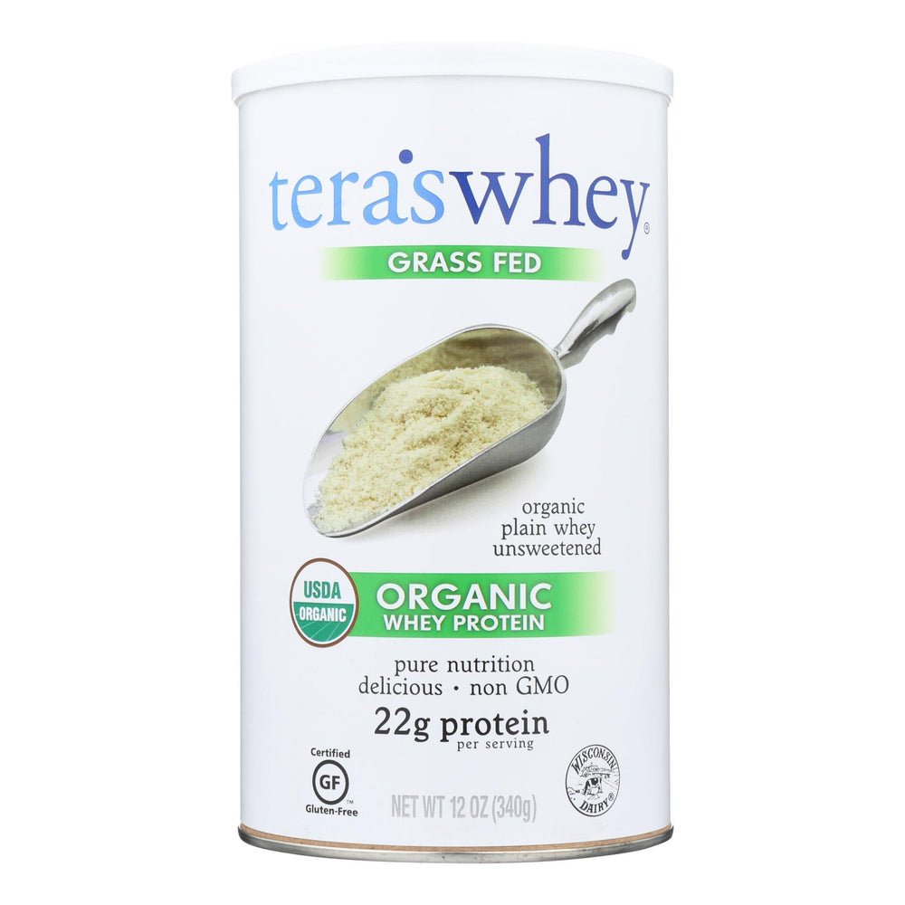 
                  
                    Teras Whey Protein Powder, Whey, Organic, Plain Unsweetened, 12 Oz
                  
                