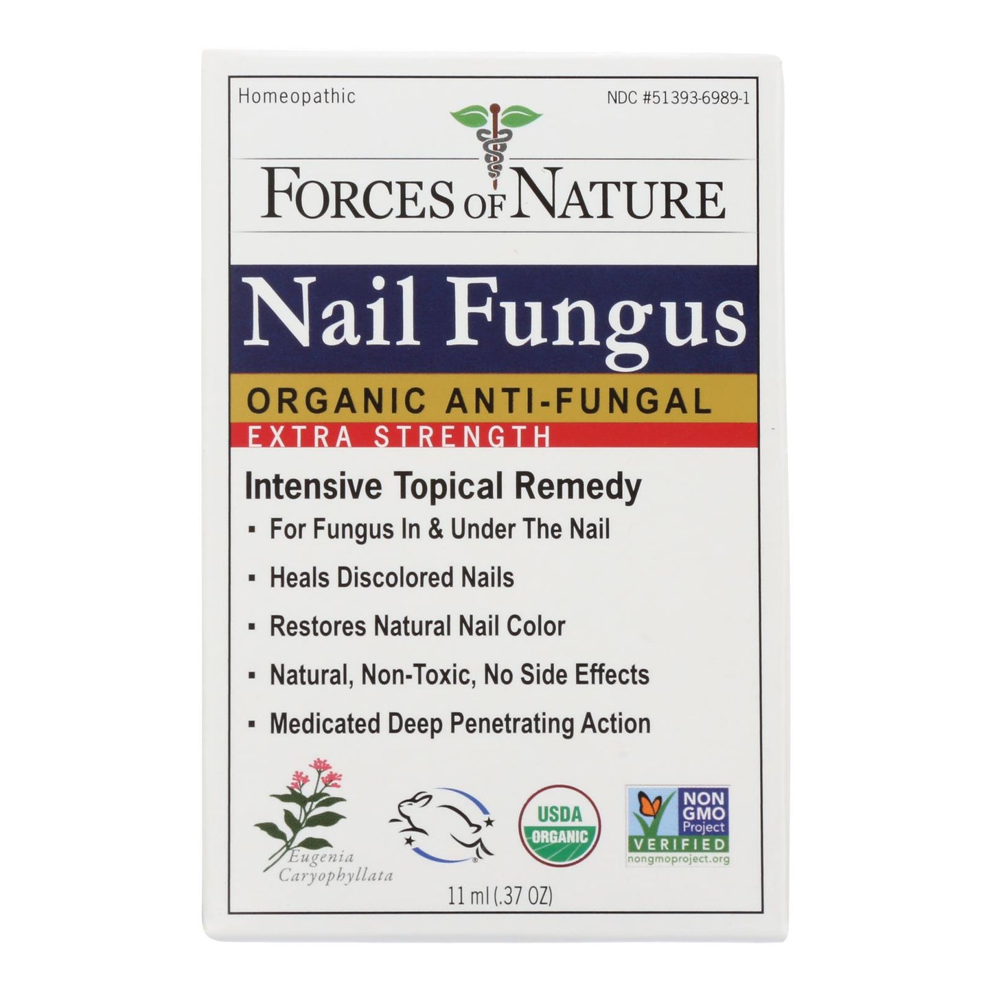 
                  
                    Forces Of Nature Organic Nail Fungus Control, Extra Strength, 11 Ml
                  
                