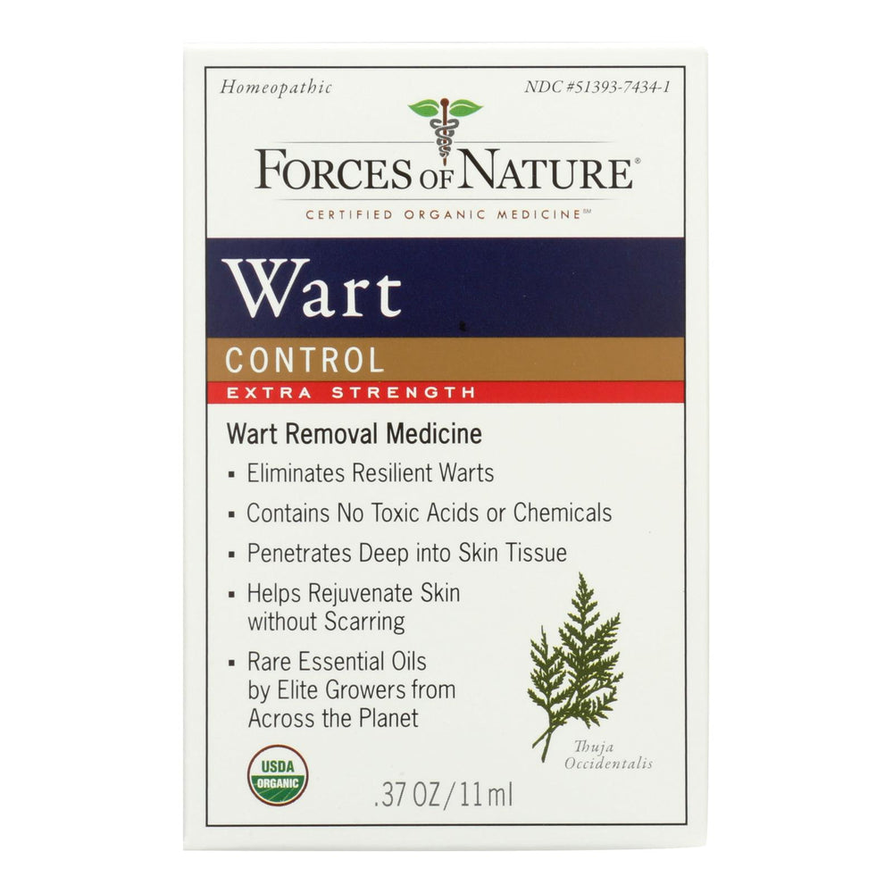 
                  
                    Forces Of Nature Organic Wart Control, Extra Strength, 11 Ml
                  
                