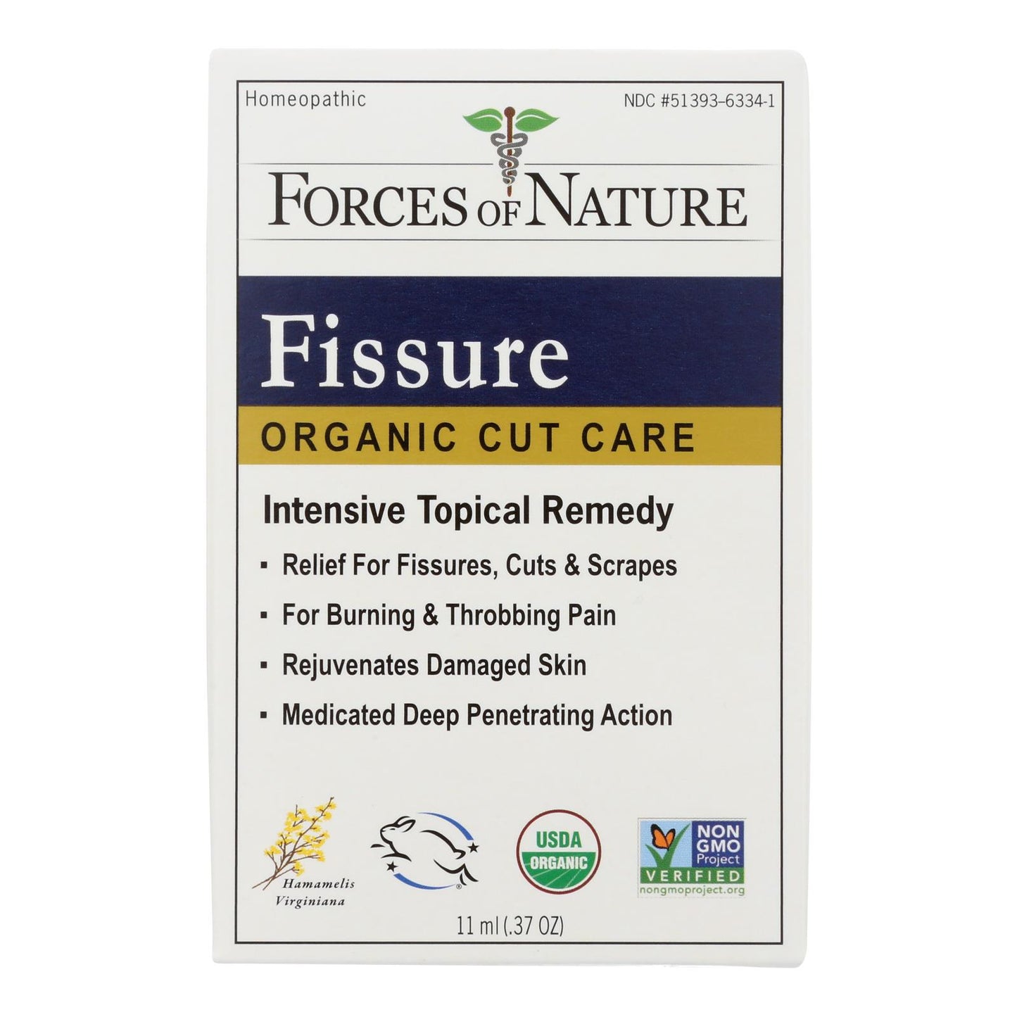 
                  
                    Forces Of Nature Organic Fissure Control Oil - 11 ml.
                  
                