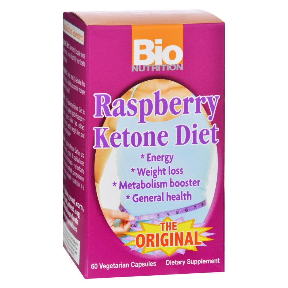 Bio Nutrition, Raspberry Ketone Diet, 60 Veggie Capsules