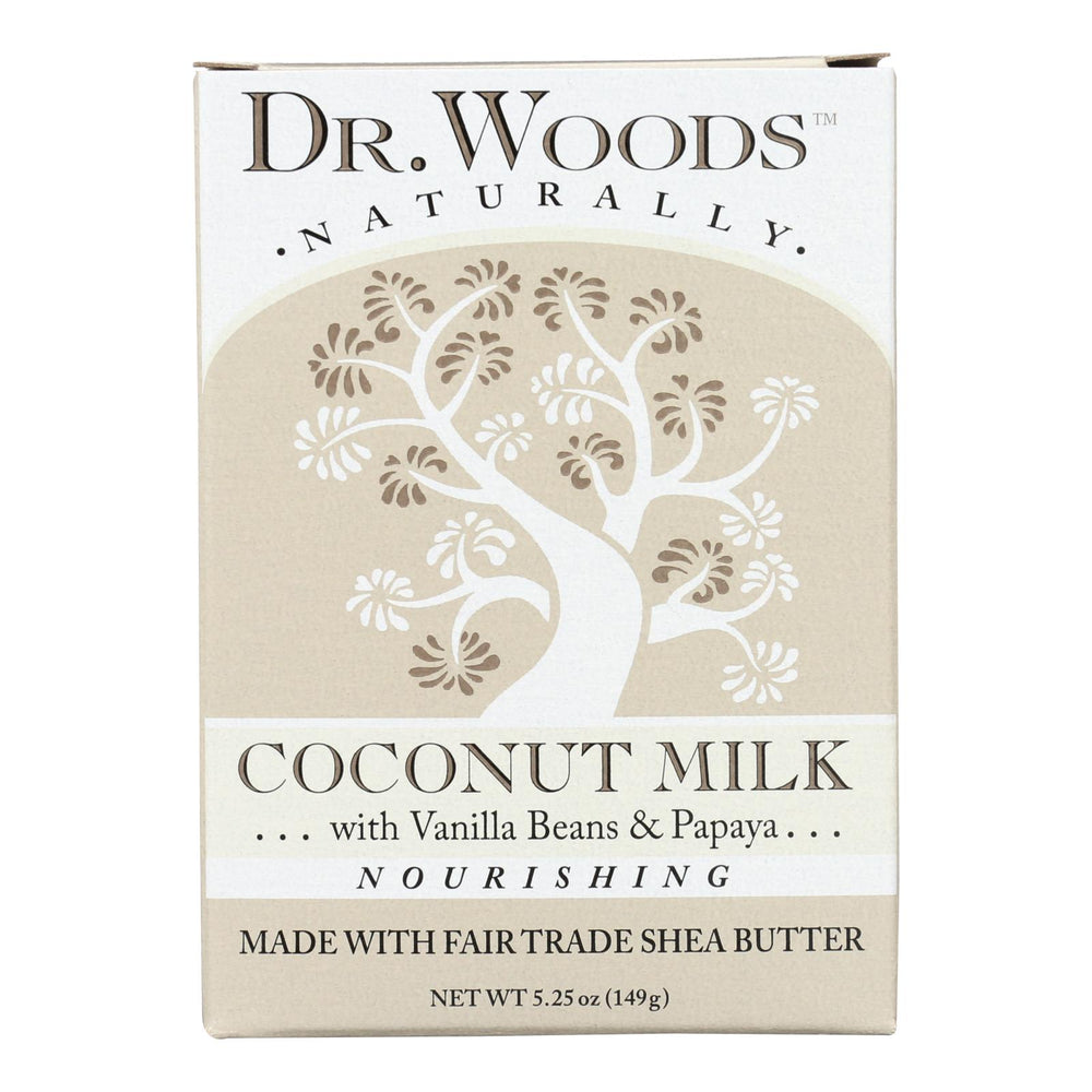 
                  
                    Dr. Woods Bar Soap Coconut Milk, 5.25 Oz
                  
                