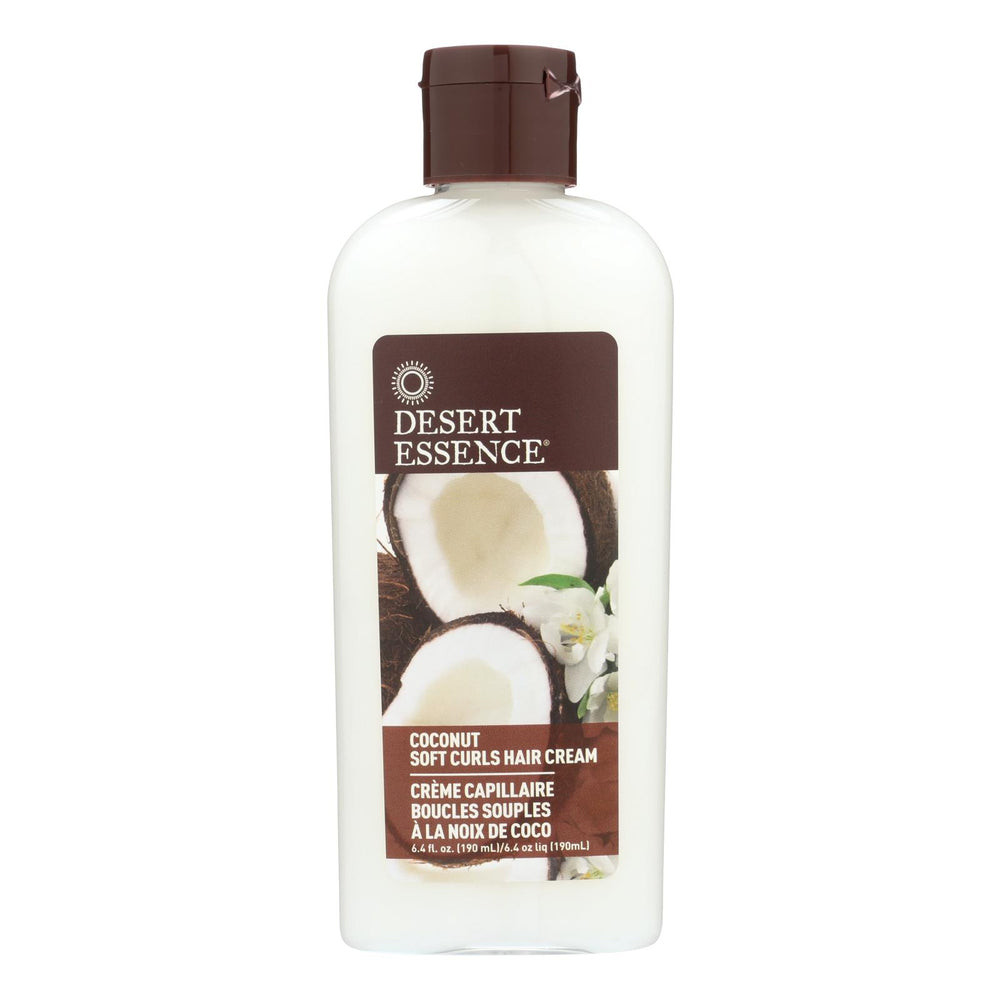 Desert Essence Soft Curls Hair Cream Coconut - 6.4 fl oz.