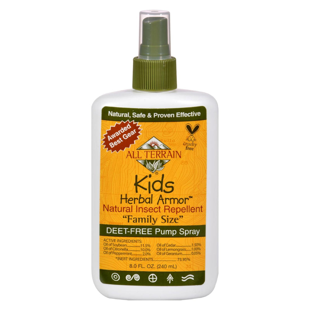 
                  
                    All Terrain, Herbal Armor Natural Insect Repellent, Kids, Family Sz, 8 Oz
                  
                