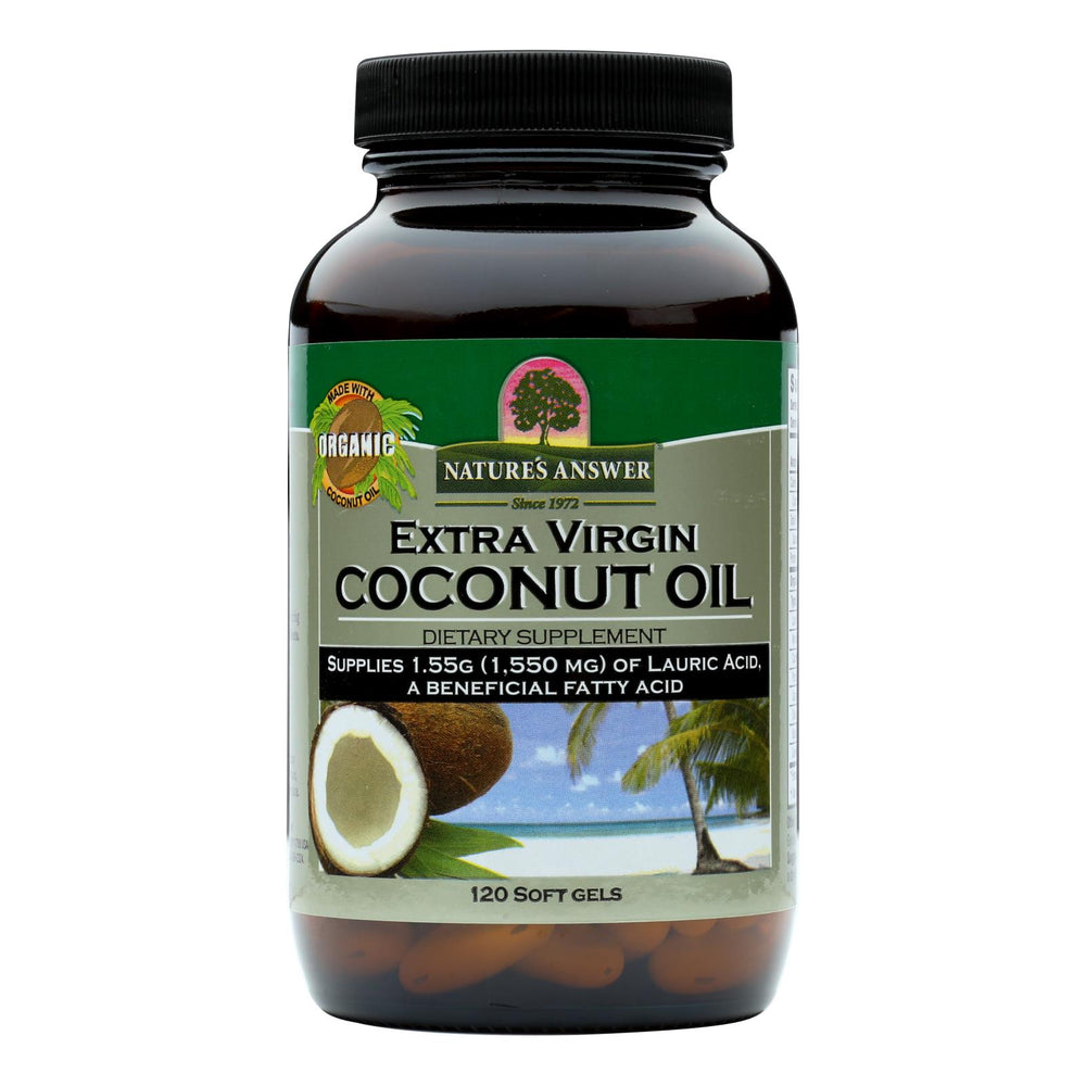 
                  
                    Nature's Answer Extra Virgin Coconut Oil - 120 ct
                  
                