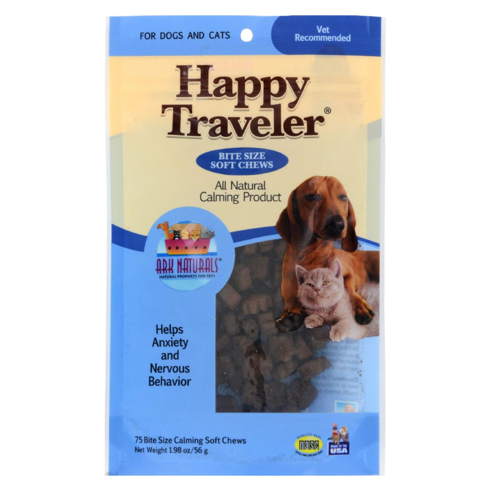 
                  
                    Ark Naturals Happy Traveler For Dogs And Cats, 75 Soft Chews
                  
                