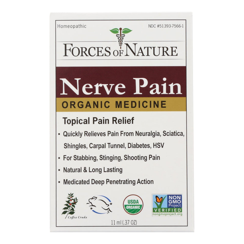 
                  
                    Forces Of Nature Organic Nerve Pain Management Oil - 11 ml.
                  
                