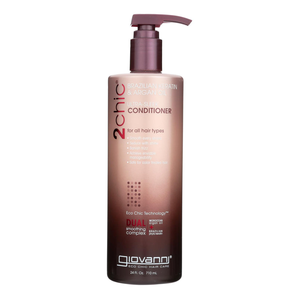 
                  
                    Giovanni Hair Care Products Conditioner, 2chic Keratin And Argan, 24 Fl Oz
                  
                