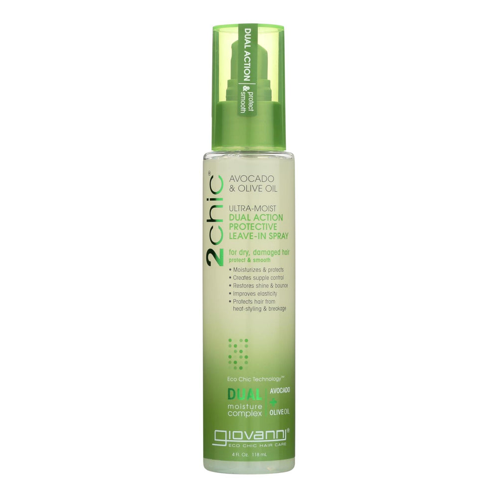 
                  
                    Giovanni Hair Care Products Spray Leave In Conditioner, 2chic Avocado, 4 Oz
                  
                
