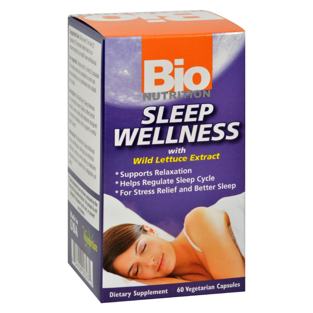 Bio Nutrition - Sleep Wellness - 60 Vcaps