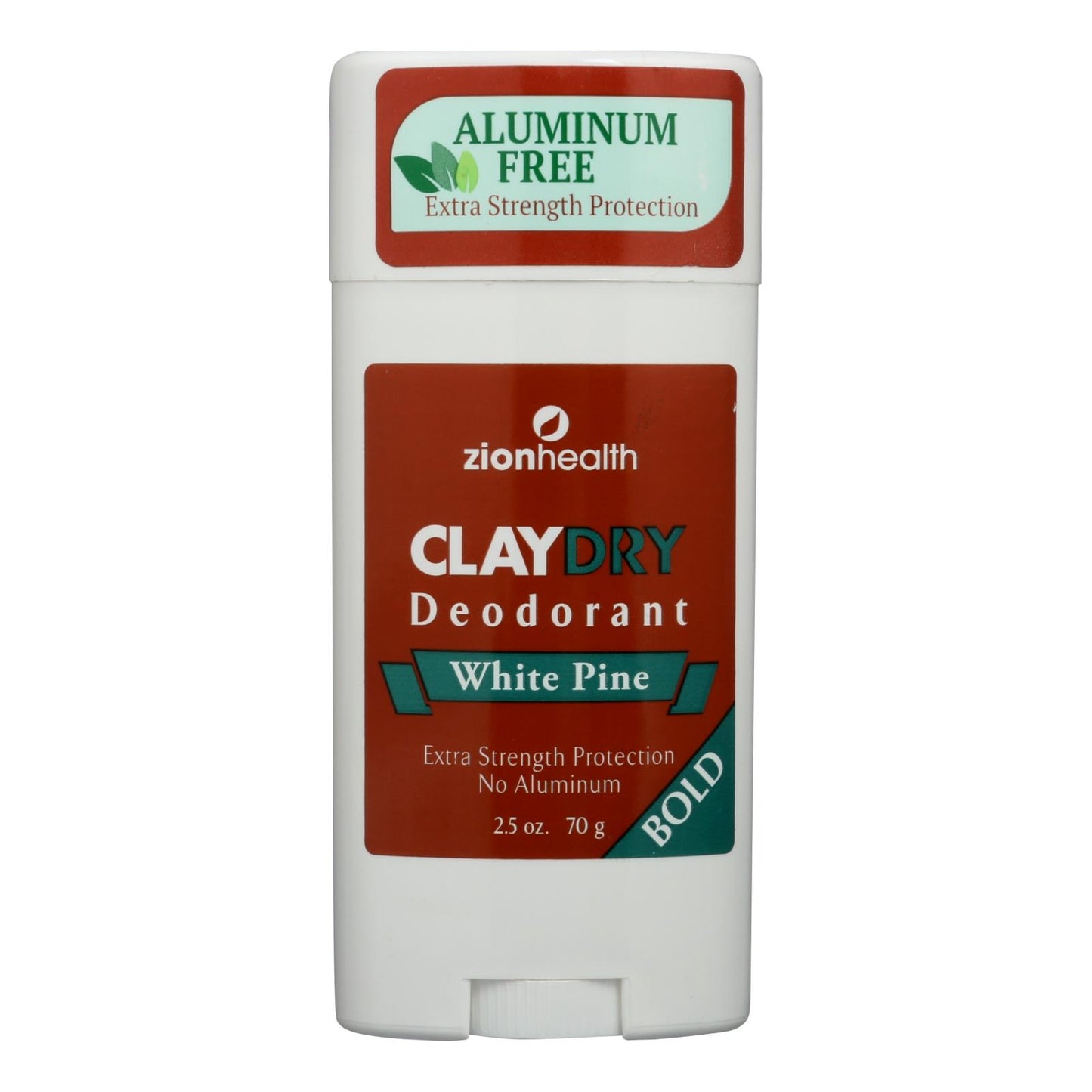 
                  
                    Zion Health Claydry Silk Deodorant, White Pine, 2.5 Oz
                  
                