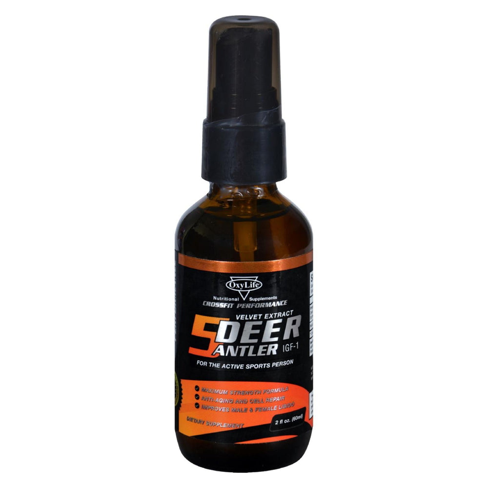 Oxylife Products Deer Antler - Velvet Extract - 2 Fl Oz