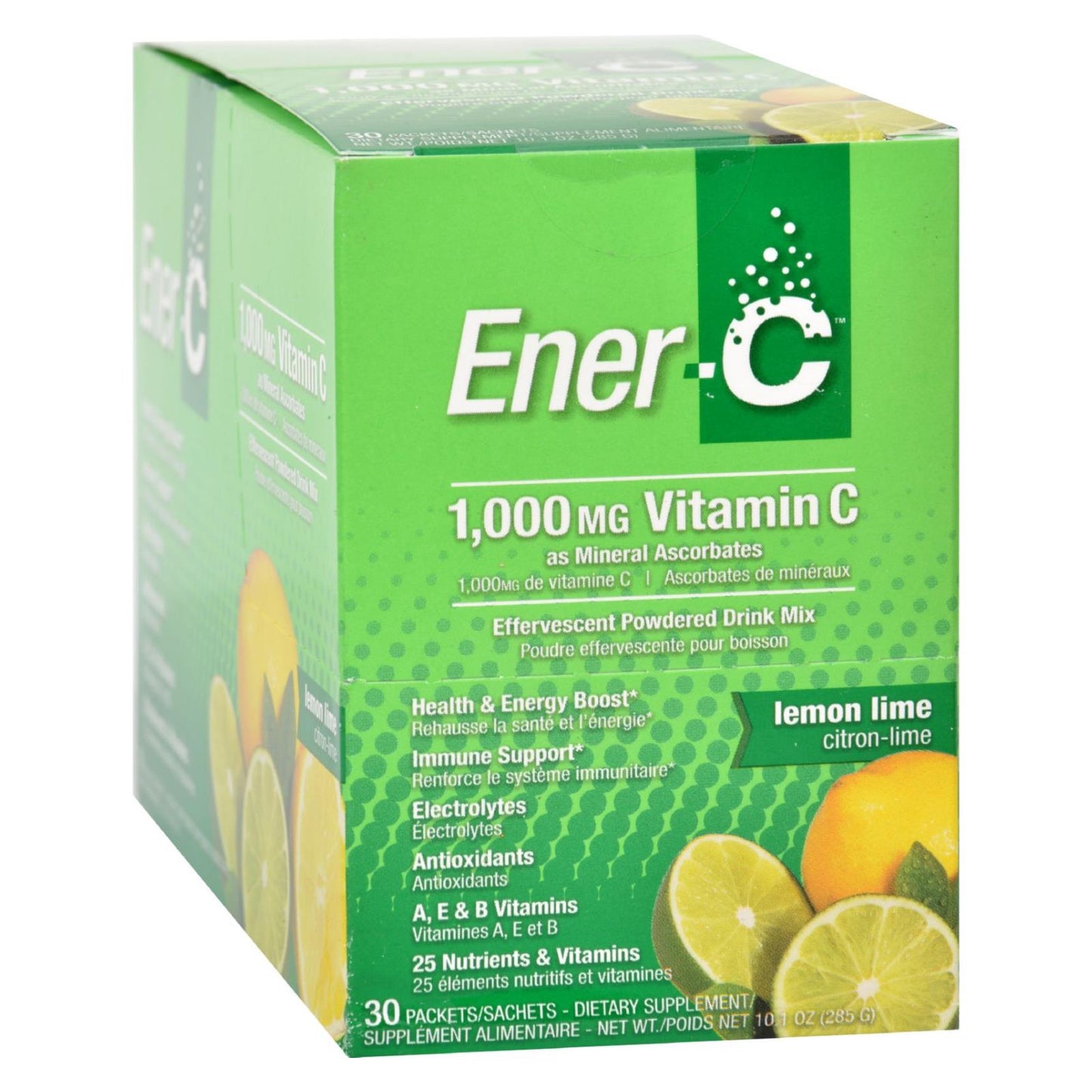 
                  
                    Ener-c Vitamin Drink Mix, Lemon Lime, 1000 Mg, 30 Packets
                  
                