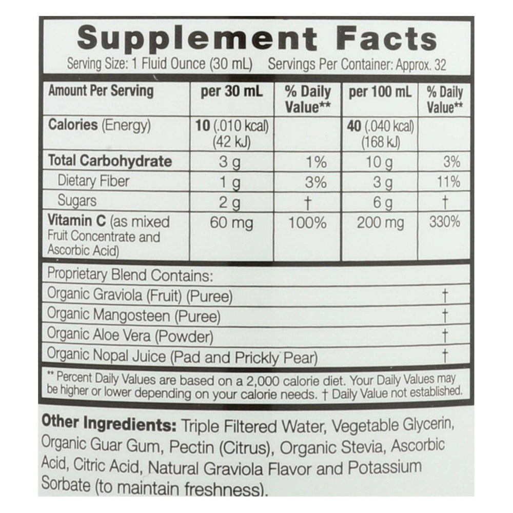 
                  
                    Dynamic Health Graviola Guanabana-soursop Extract Superfruit Juice Blend, 32 Oz
                  
                