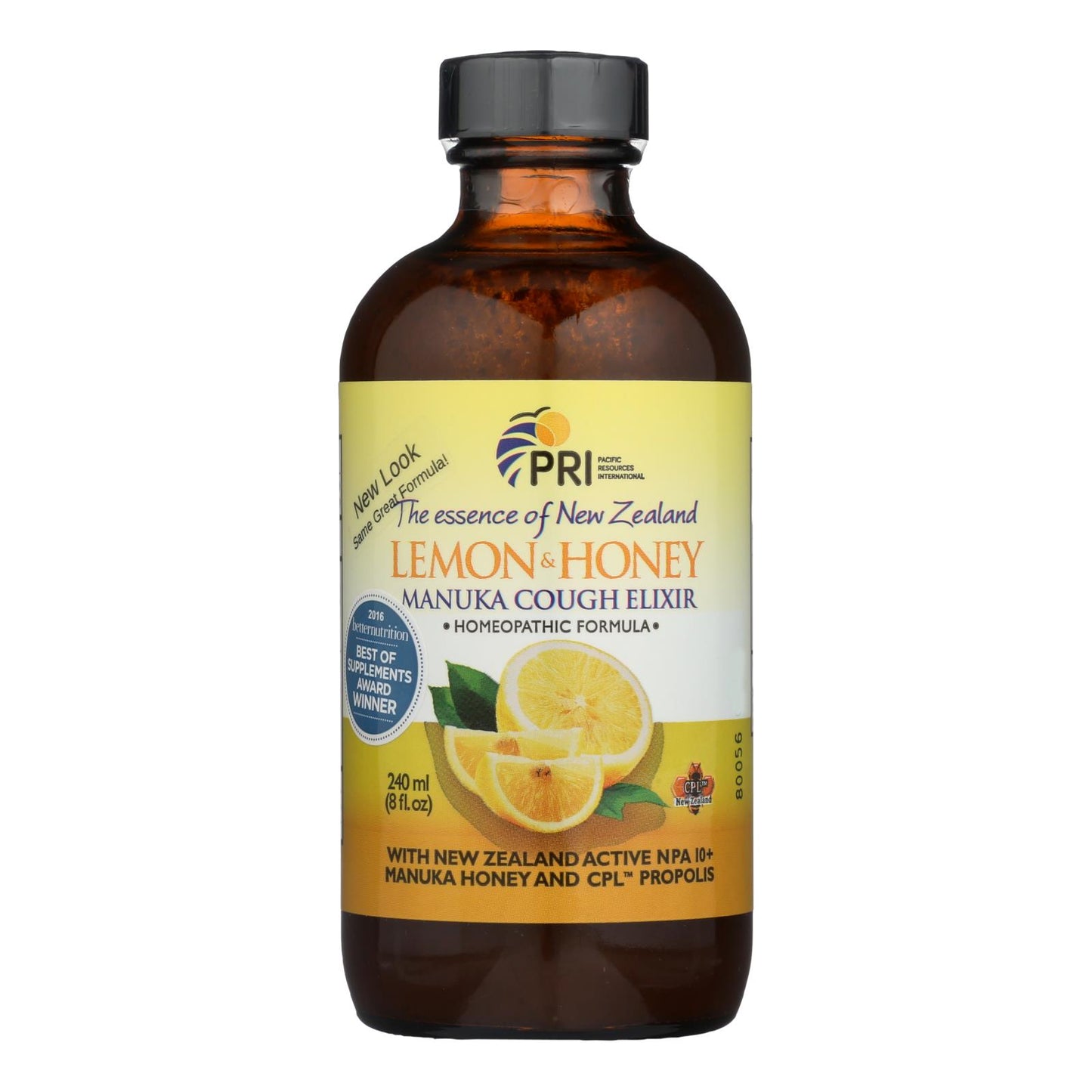 
                  
                    Pacific Resources International Lemon & Honey, Manuka Cough Elixir , 1 Each, 8 Fz
                  
                