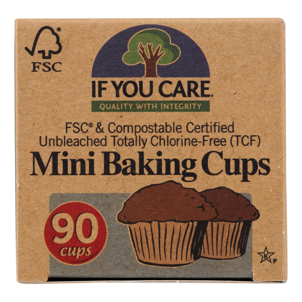 If You Care Baking Cups, Mini Cup, Case Of 24, 90 Count