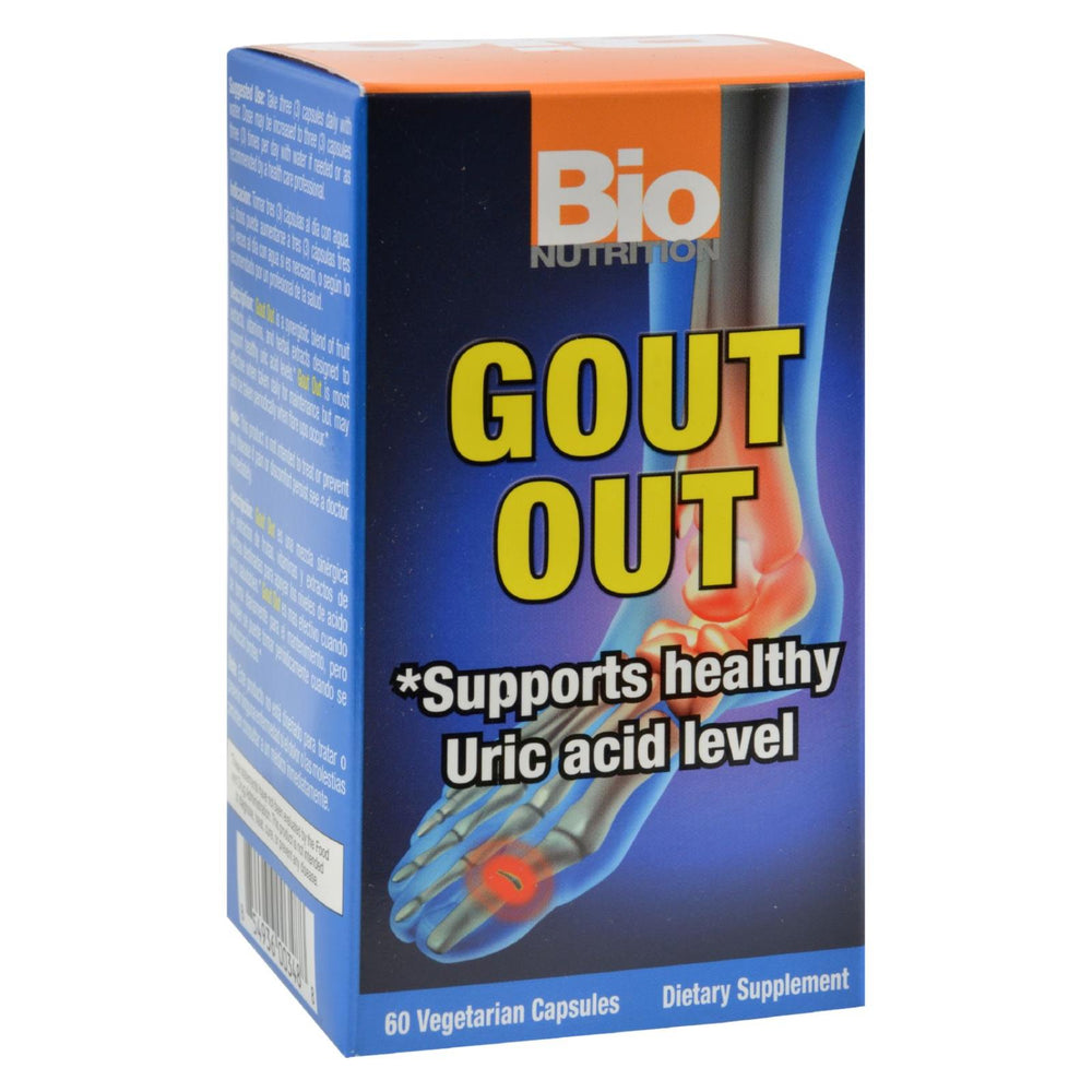 Bio Nutrition Gout Out, 60 Vegetarian Capsules