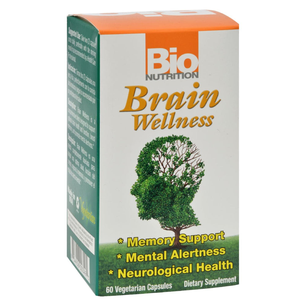 Bio Nutrition Brain Wellness, 60 Vegetarian Capsules