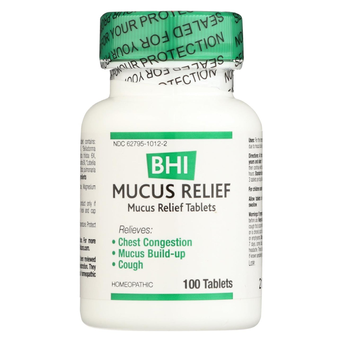 
                  
                    Bhi Mucus Relief, 100 Tablets
                  
                