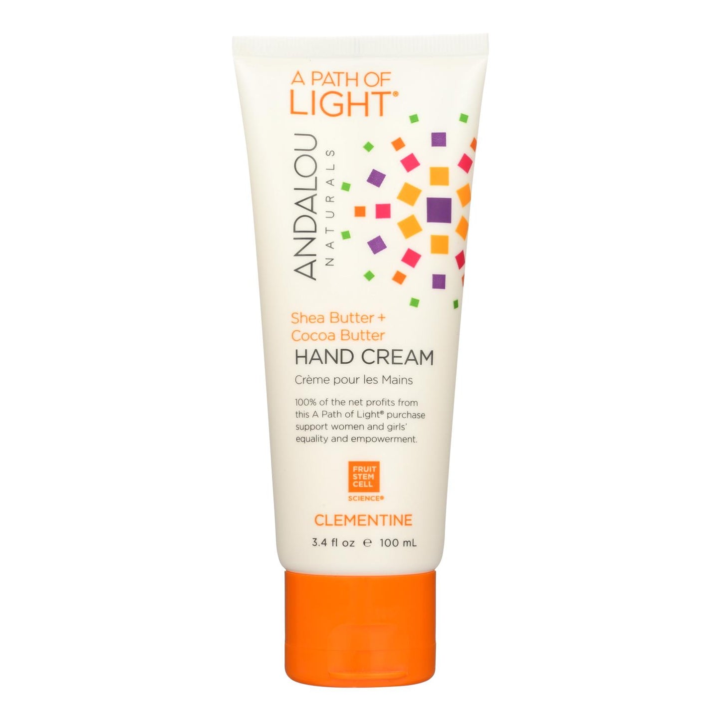 
                  
                    Andalou Naturals Hand Cream, A Force Of Nature Shea Butter Plus Sea Buckthorn, Clementine, 3.4 Oz
                  
                