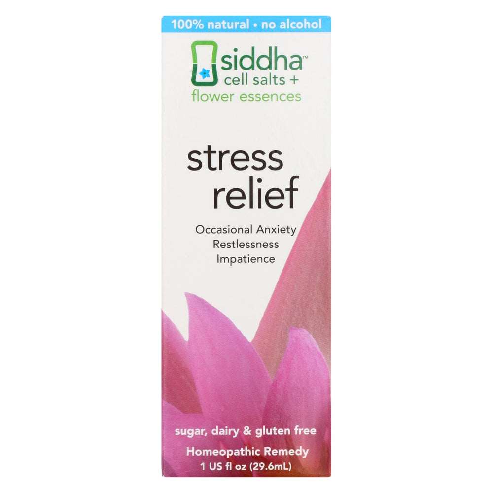 Siddha Flower Essences Stress Relief, 1 Fl Oz