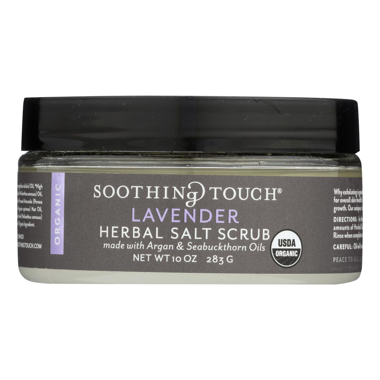 
                  
                    Soothing Touch Organic Salt Scrub Herbal Lavender - 10 oz.
                  
                