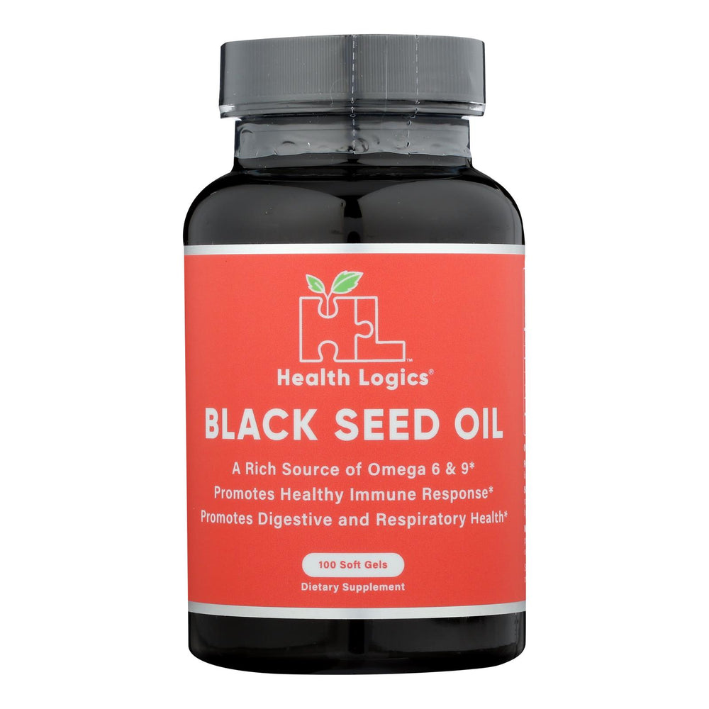 Health Logics Black Cumin Seed Oil, 100 Softgels