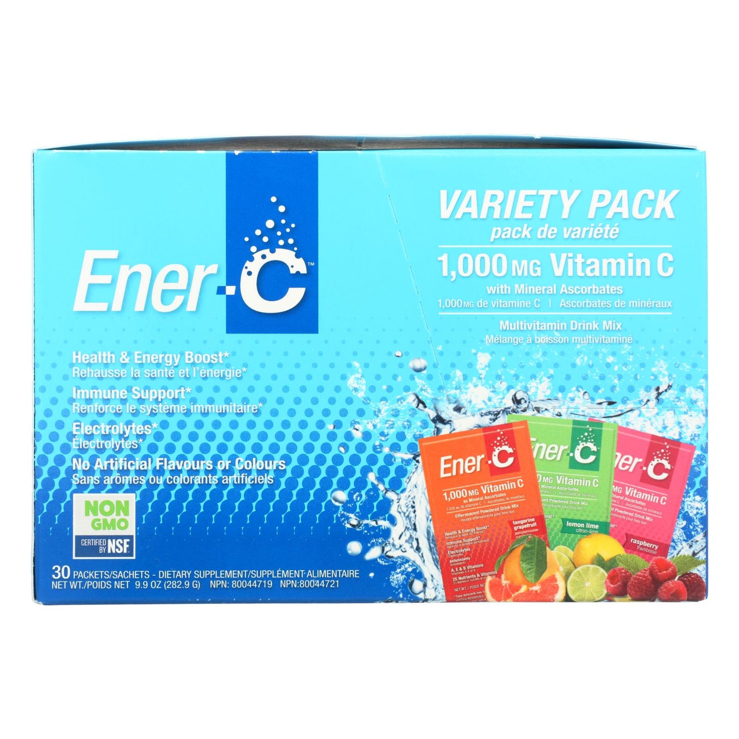 
                  
                    Ener-c Variety Pack, 1000 Mg, 30 Packets, 1 Each
                  
                